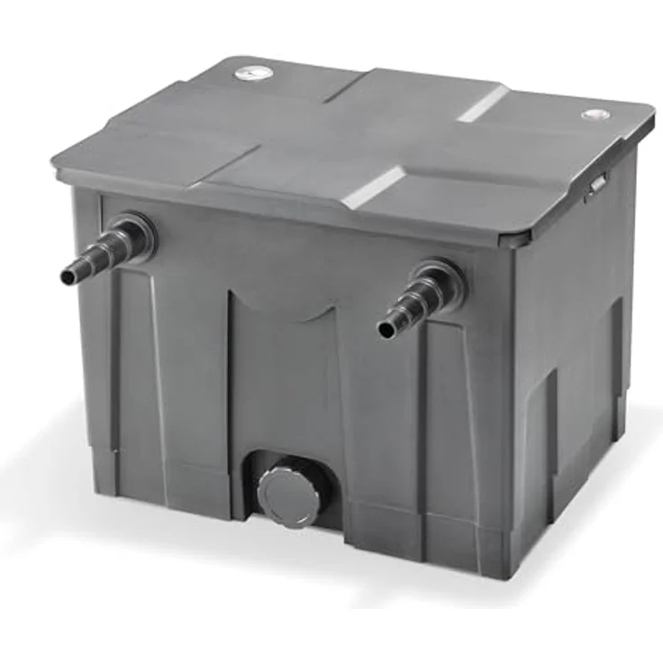 Esotec BioFilter ES350 Teichfilter Box, 4 Stufen Filtersystem bis 12000l, 8000l/h, inklusive Bio-Filterbälle und Zubehör – Bild 2