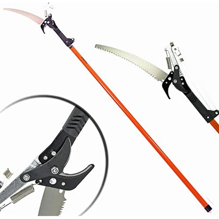 FUXTEC Gartenschere Teleskop-Astschere mit Obermesser 35cm – Bild 2