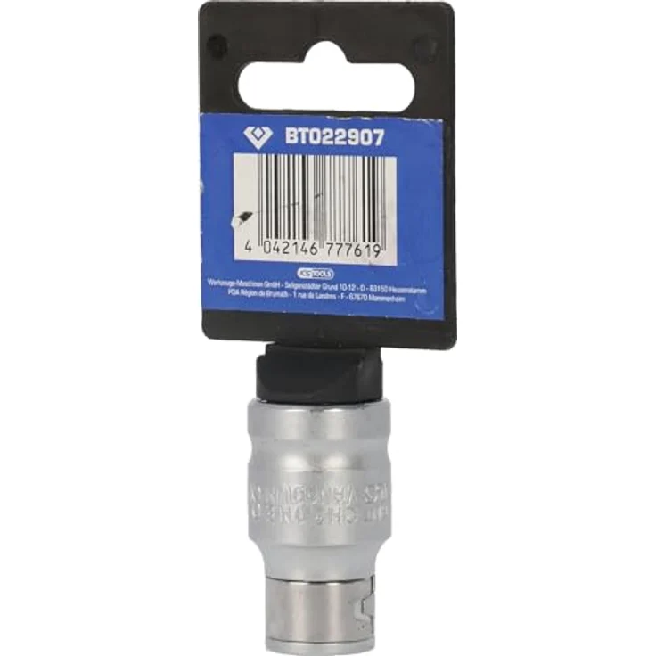 Brilliant Tools Bithalter BT022907, 1/2" Bit-Adapter für 8 mm (5/16"), matt verchromt, aus Chrom-Vanadium-Stahl – Bild 6
