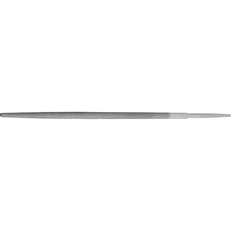 F. DICK Rundfeile, Hieb 3 (Schlicht), 150 mm, Werkstattfeile aus geschmiedetem Stahl