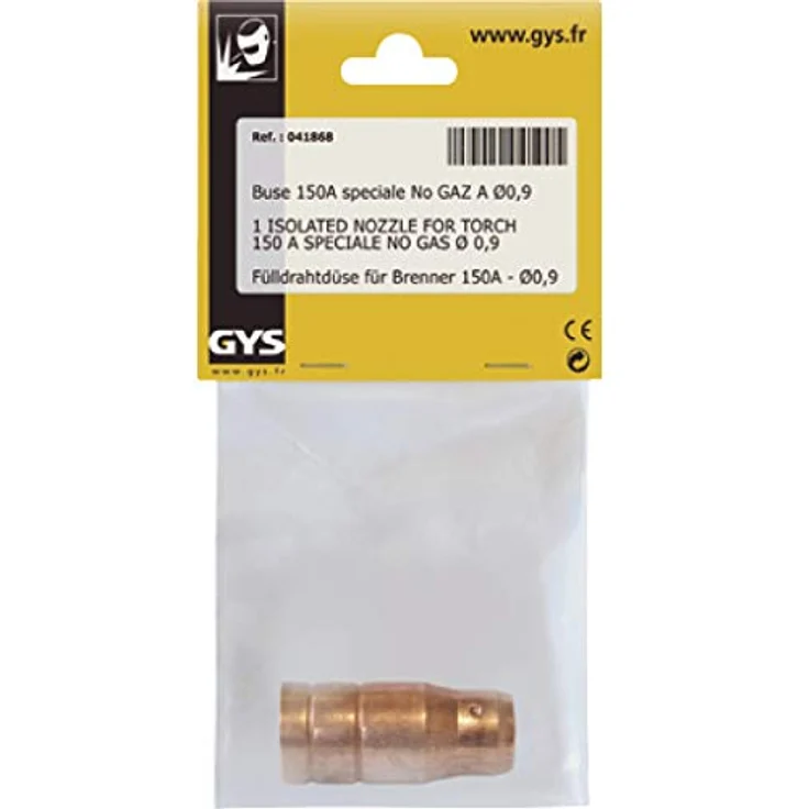 GYS 041868 isolierte Düse - Ø 12 mm - für MIG-Brenner 150 A - speziell für Fülldraht – Bild 3