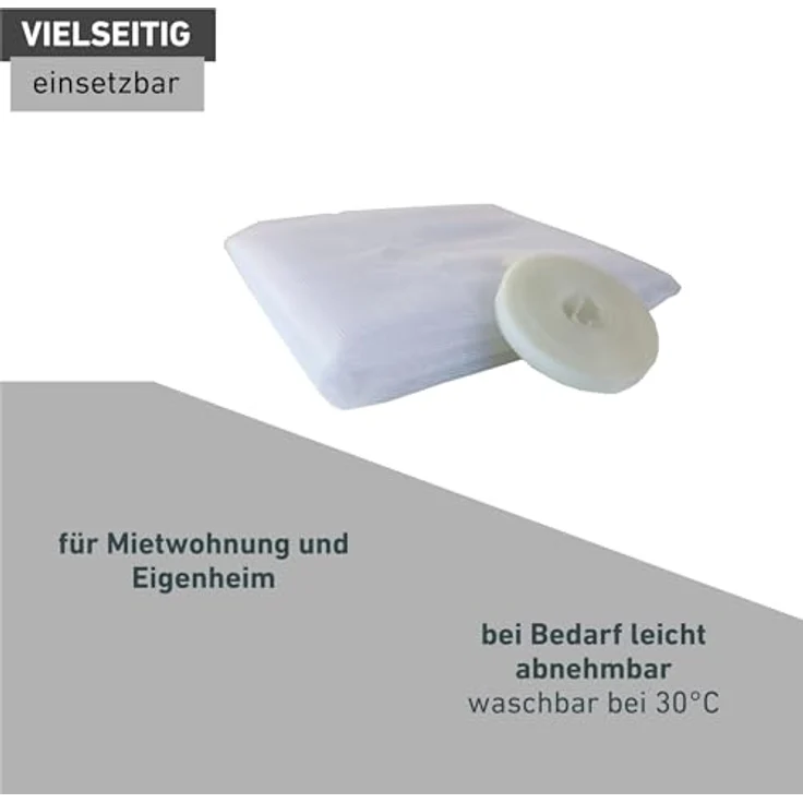 Windhager Moskitonetz für Dachfenster, Insektenschutzgitter mit Reißverschluss, BxH: 130x150 cm, strapazierfähiges Polyestergewebe, waschbar – Bild 7