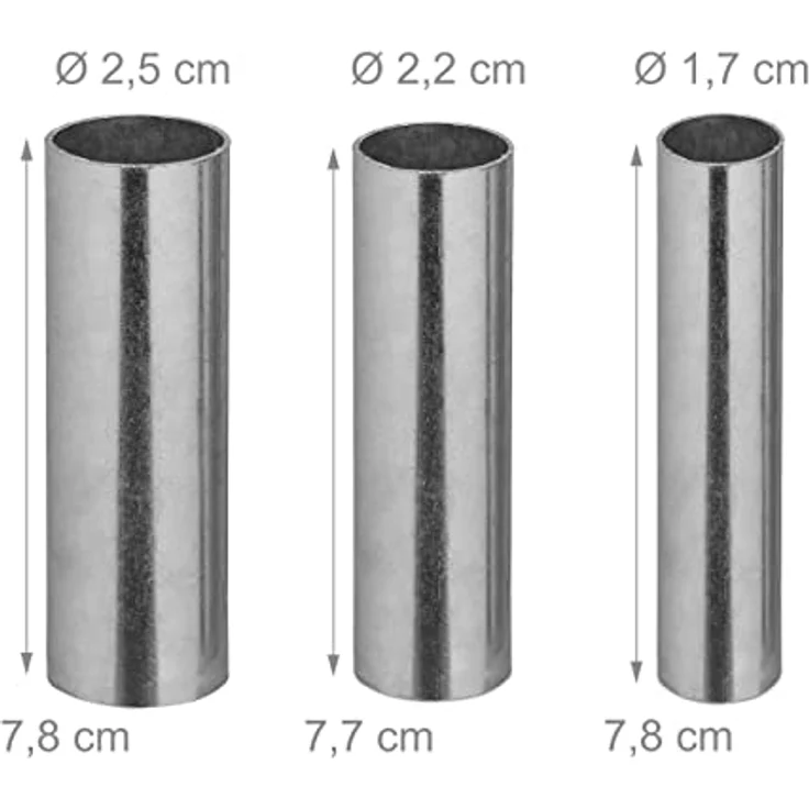 Relaxdays Schubkarrenrad 4.00-6, Vollgummirad mit Kunststofffelge, 3 Adapter, Ersatzrad pannensicher, 100kg, schwarz-rot, 33 x 33 x 9 cm – Bild 5