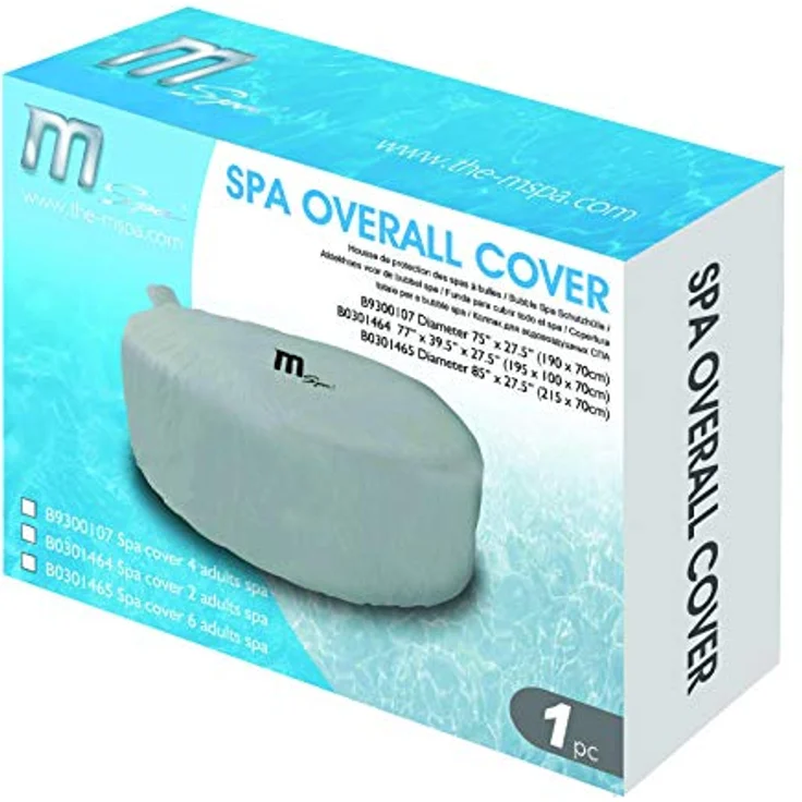 MSPA Whirlpool Abdeckung/Abdeckcover für alle Pools bis 215 cm – Bild 2