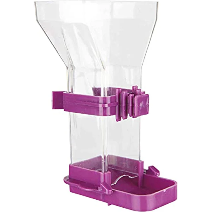 TRIXIE Futterspender für Vogel 150 ml 1 Stück Sortiment, natur – Bild 1