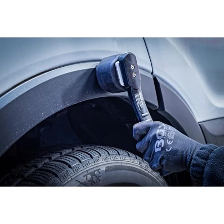 BGS 3880 Klebschlag-Hammer, 260 mm mit Gummikopf und ergonomischem Griff für sichere Anwendung – Bild 2