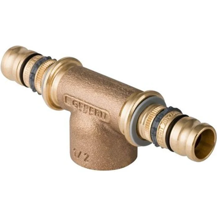 Geberit mepla T-Stück mit Innengewinde, d=32mm, Rp=1, d1=32mm, Bewässerungszubehör