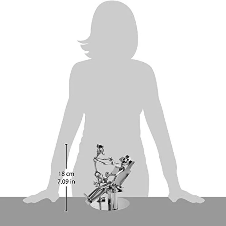 Schraubenmännchen Zahnarzt - Metallfigur Handarbeit - Eisenfigur Metallmännchen – Bild 8