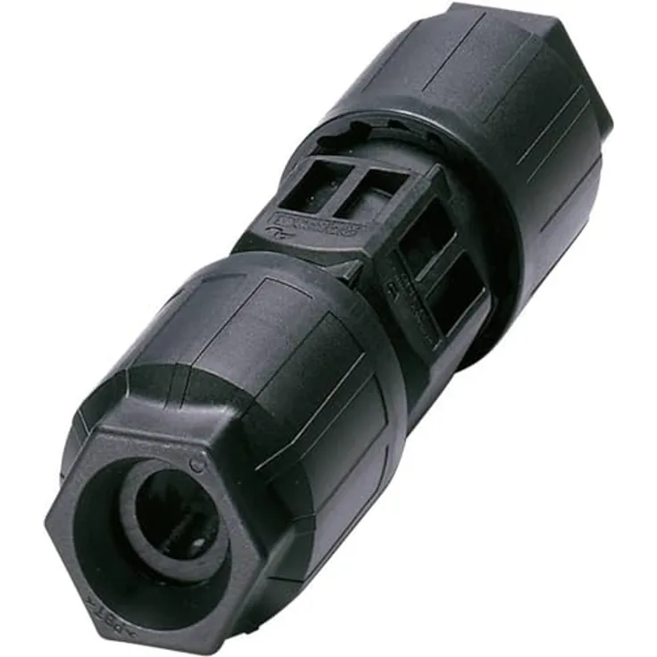 Phoenix Contact QPD Rundsteckverbinder 5-polig, IP66/IP68/IP69K, für Kabelmontage