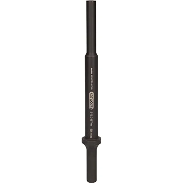 BRILLIANT TOOLS KS Tools 515.3857 10 mm Austreibdorn Ø 10,0 mm, robuster Meißel für Druckluft-Meißel und -Hammer, universell einsetzbar für Karosserie- und Motorreparaturen – Bild 1