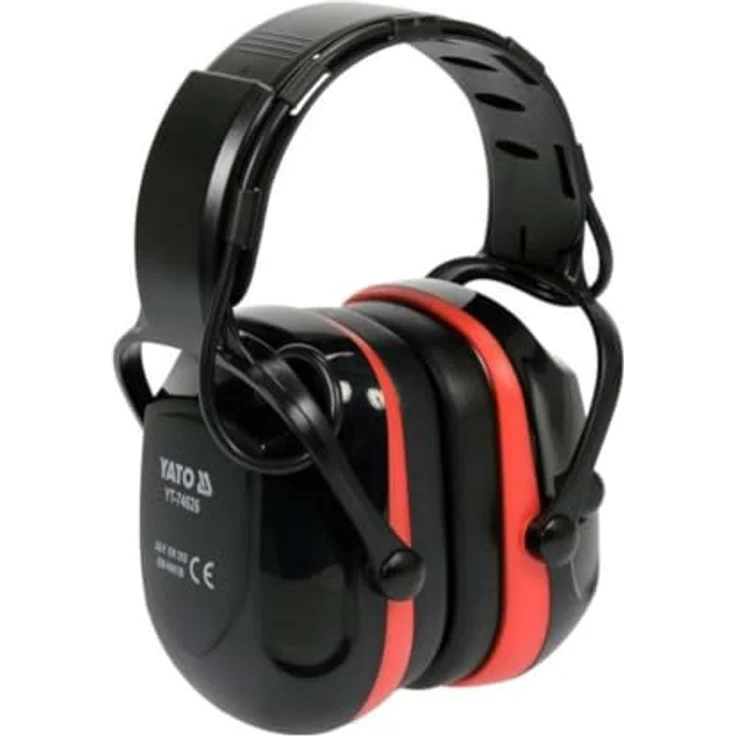 Yato YT-74626, Gehörschutz-Kopfhörer für laute Umgebungen, hohe Lärmreduzierung, ergonomisches Design – Bild 1