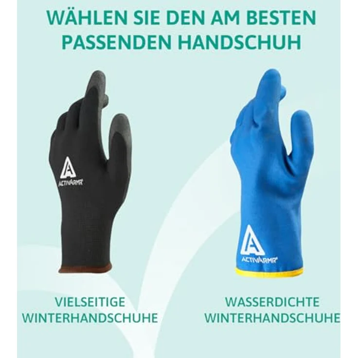 Ansell Activ ARMR 97631070, Arbeitshandschuh Größe 7, kältebeständig mit PVC-Beschichtung, 1 Paar – Bild 7