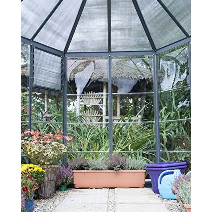 Palram Gewächshaus Oasis 8 Grau – Bild 6