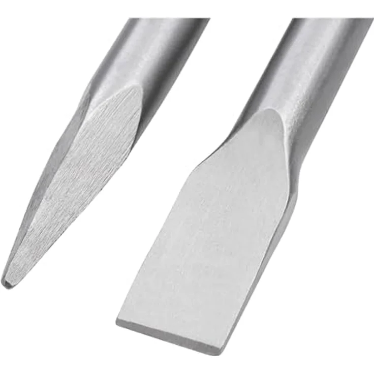 STIER SDS-HEX Flachmeißel Spitzmeißel Set, 410 mm, für Abbruchhammer, vielseitig einsetzbar, guter Materialabtrag – Bild 2