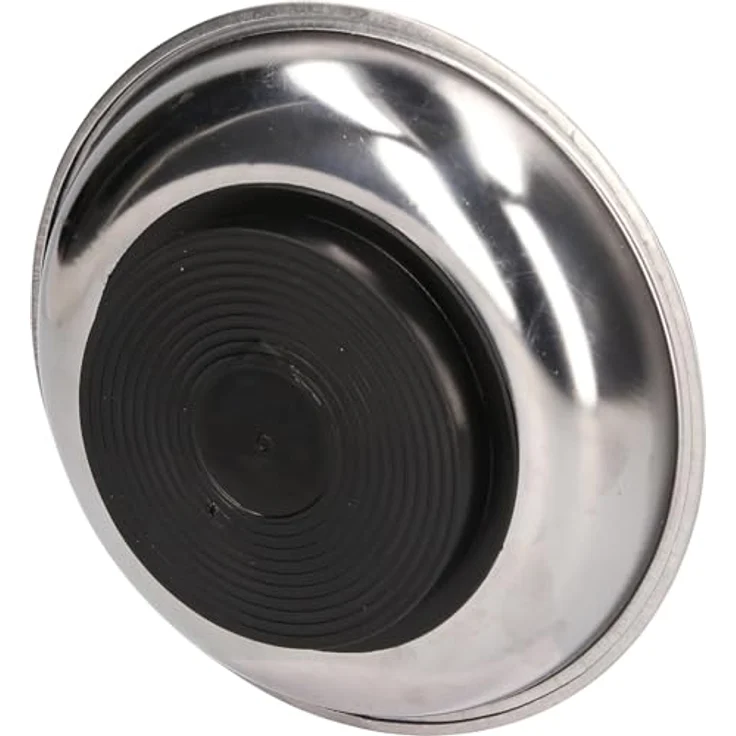 KS TOOLS Edelstahl-Magnet-Teller, Ø 15 cm mit extra starkem Magneten für Werkstatt und Hobbykeller – Bild 3