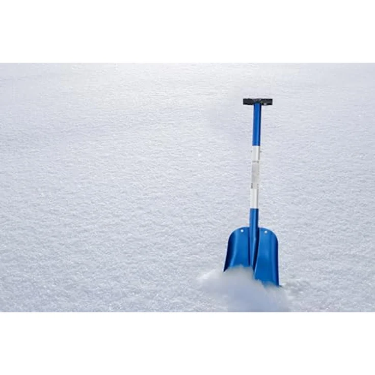 BGS Aluminium Schneeschaufel mit steckbarem Schnellverschluss-Stiel, teleskopierbar, ideal für Auto und Outdoor-Aktivitäten – Bild 3