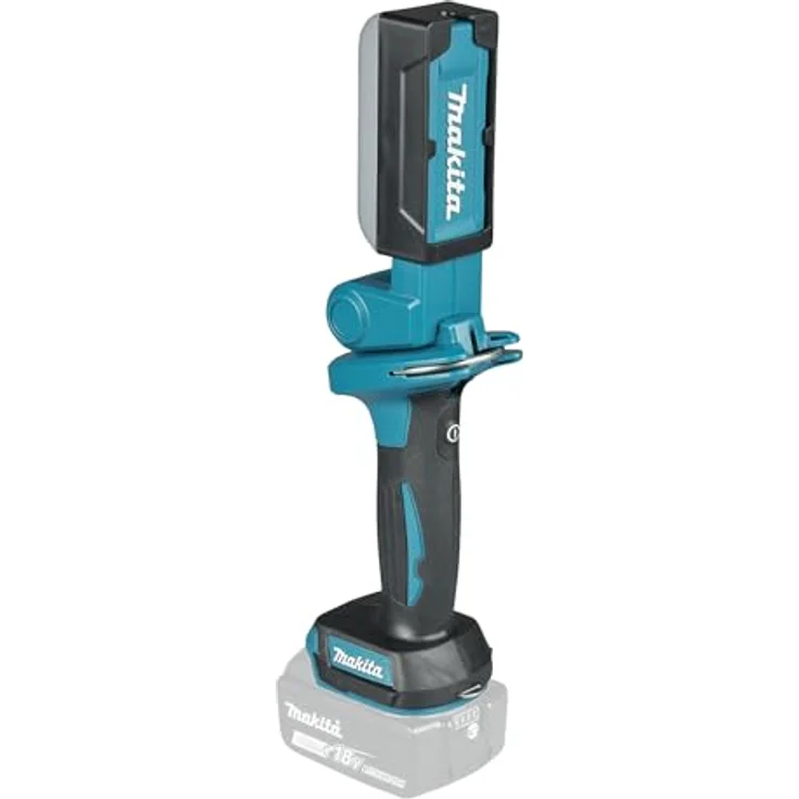Makita Arbeitsleuchte DML816X LED, für 14,4V / 18V Akkus, mit Haken, 500 Lumen – Bild 4