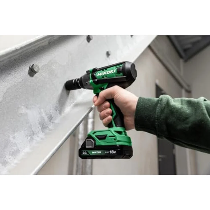 HIKOKI WR18DFW2Z Kabelloser Schlagschrauber, Öl, 18 V, 220 Nm, kompakt und leistungsstark, mit 3 x LED-Leuchten – Bild 3