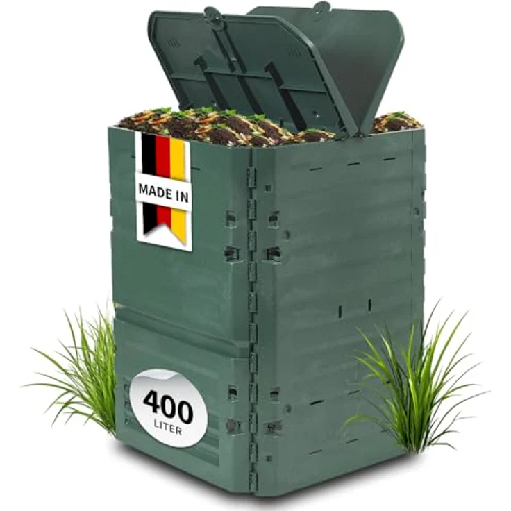 Garantia THERMO-KING Komposter 400 L, grün - 626009 – Bild 2