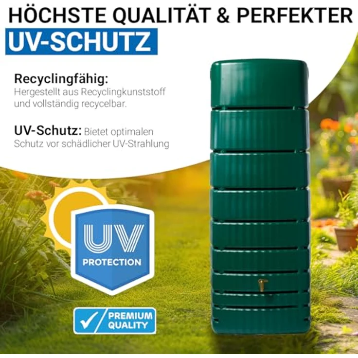 Garantia Wandtank Slim 650 L dunkelgrün - 211804 – Bild 7