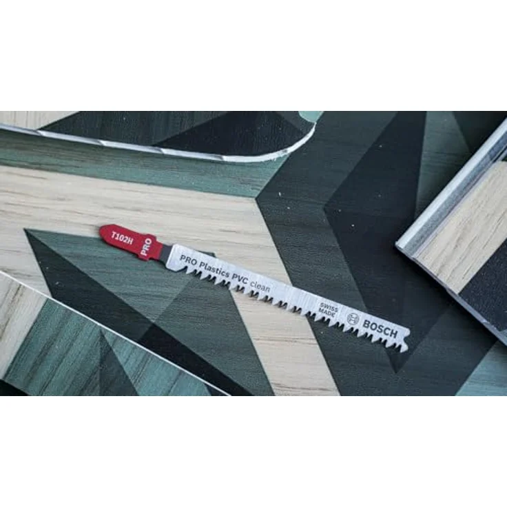 BOSCH PRO Plastics T302H, Säbelsägeblatt für PVC und PMMA, 132 mm, 5-tlg. Set für präzise und saubere Schnitte – Bild 7