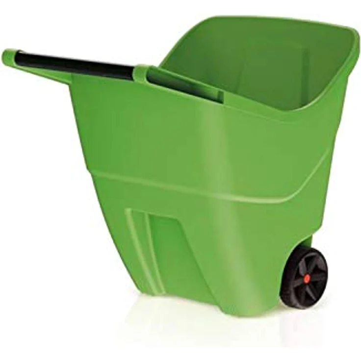 Prosperplast Gartenwagen, Schubkarre mit 85 Litern Fassungsvermögen, wetterfest, Multicolored, leicht und stabil – Bild 1