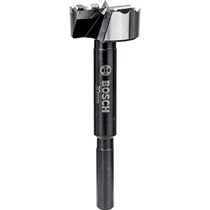 Bosch Forstnerbohrer 30 mm, Präzisionsbohrer mit geschmiedetem Kopf für Hart- und Weichholz, Gesamtlänge 90 mm – Bild 1