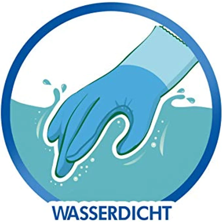 Spontex Arctic Arbeitshandschuhe, für grobe Arbeiten bei Nässe und Kälte, wasserdicht und langlebig, aus Naturlatex, Größe M, 1 Paar - Preisvergleich – Bild 3