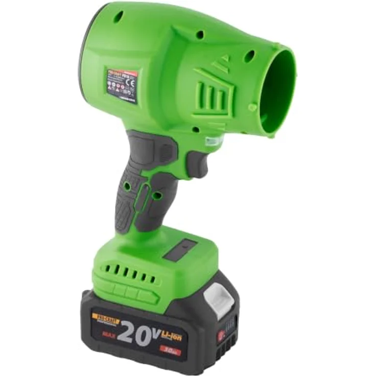 PRO CRAFT Procraft PB18 Akku-Laubbläser, 20 V, 3,0 Ah Akku, max. Luftgeschwindigkeit 164 km/h, 372 m³/h Luftdurchsatz – Bild 7