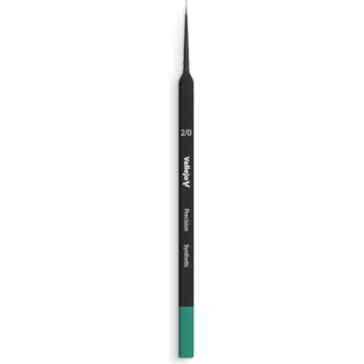 Vallejo Brush Precision, Malerpinsel Größe 2/0 für feine Details – Bild 2