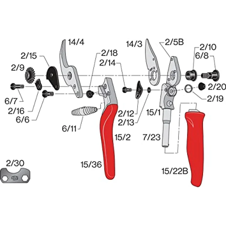 Baumschere FELCO 15 – Bild 2