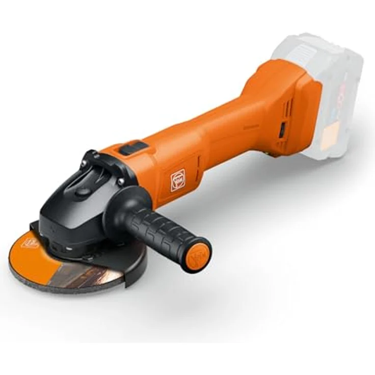 Fein CCG 18-125-12 AS, Akku-Winkelschleifer mit bürstenlosem Motor, 1.200 W Leistung, vibrationsarm, kompatibel mit 18V Bosch Akkugeräten – Bild 2