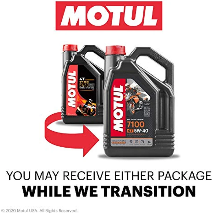 Motul 104087 7100 4T, 5 W-40, 4 L – Bild 2