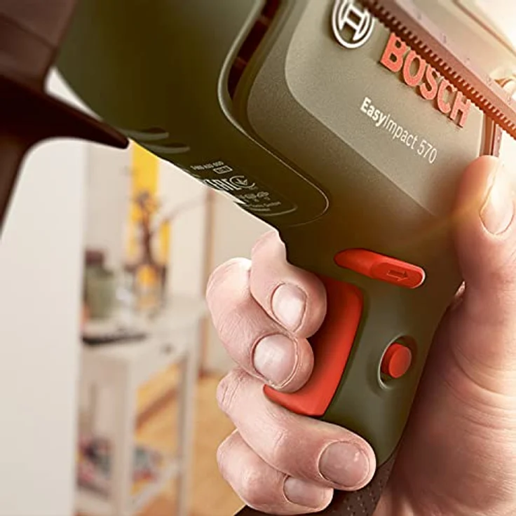 Bosch EasyImpact 570, Schlagbohrmaschine mit 570 W, 1,7 kg, ideal für Mauerwerk und Holz – Bild 4