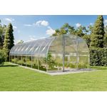 Terrando Gewächshaus Estragon, 6mm Polycarbonat, Flexibel erweiterbar, 3x8m, verzinkte Stahlprofile, Made in EU - grün - Preisvergleich