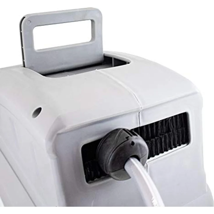 BITUXX Wand Wasser Schlauchtrommel Automatik, 30 m mit Multi Wasserschlauchpistole und Wandhalterung – Bild 4