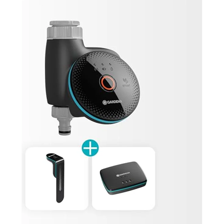 Gardena smart Sensor Control Set, Bewässerungssteuerung mit Bodenfeuchtesensor, Smart Home Integration, hochwertige Ventiltechnik (19045-20) – Bild 4