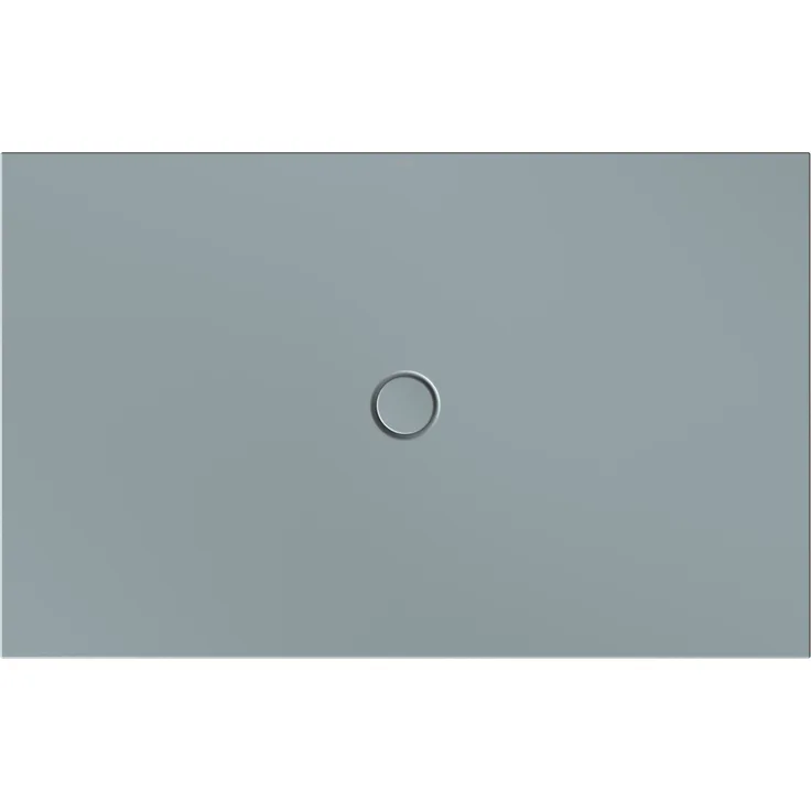 Bette BetteFloor Duschwanne mit BetteAntirutsch Pro, rechteckig 1600x1000mm, glasierter Titan-Stahl