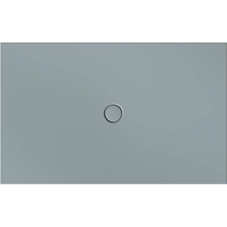 Bette BetteFloor Duschwanne mit BetteAntirutsch Pro, rechteckig 1600x1000mm, glasierter Titan-Stahl