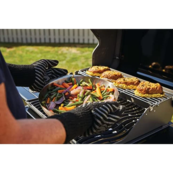 Napoleon Grillhandschuh BBQ Grillfingerhandschuh 1 Stück hitzebeständig 62145 – Bild 6