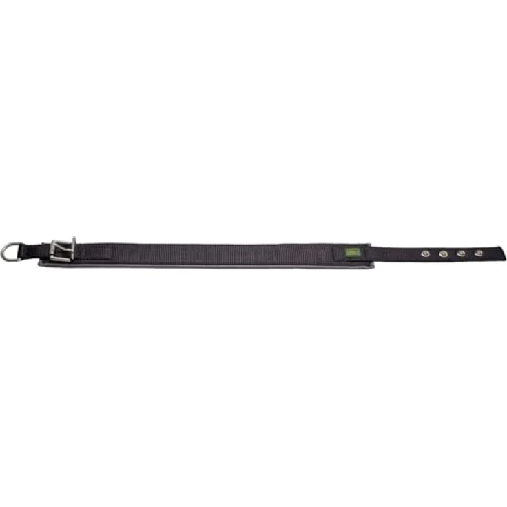 Hunter Hunde-Halsband Neopren Reflect schwarz-grau S-M – Bild 2