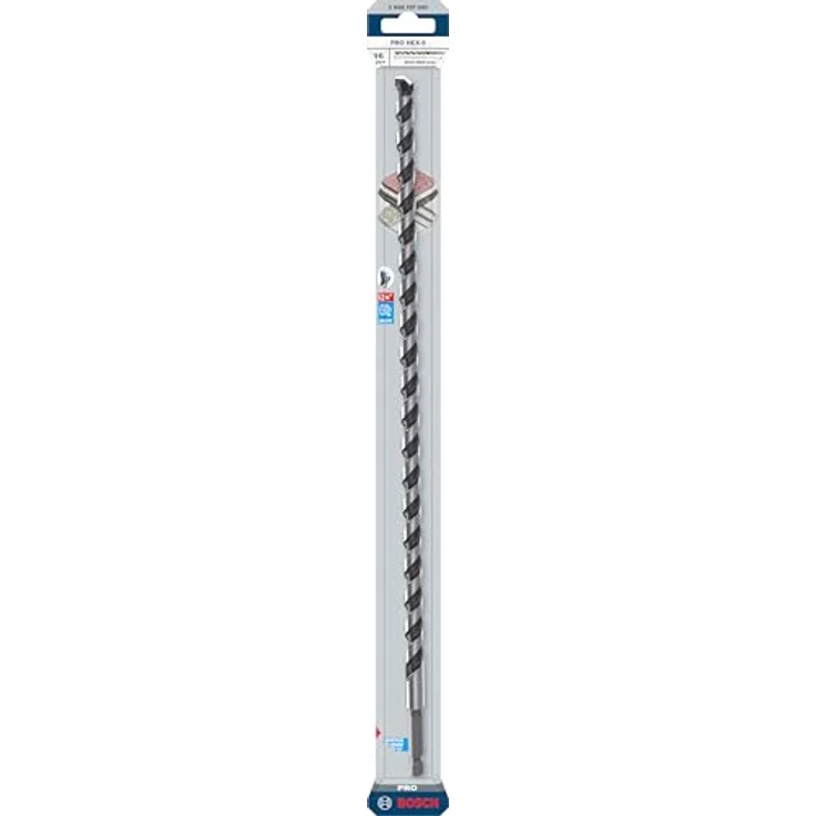 Bosch Accessories 2608707002 Stein-Spiralbohrer PRO HEX-5, herausragende Lebensdauer für Beton, Stein und Ziegel, 1 Stück – Bild 2