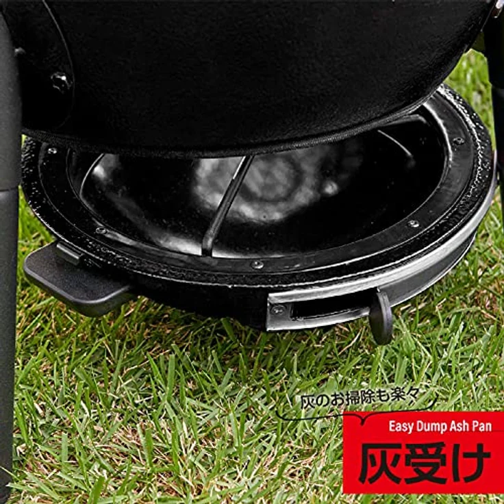Char-Griller E6714 Akorn Jr Kamado Kooker Charcoal Holzkohlegrill, Black – Bild 6