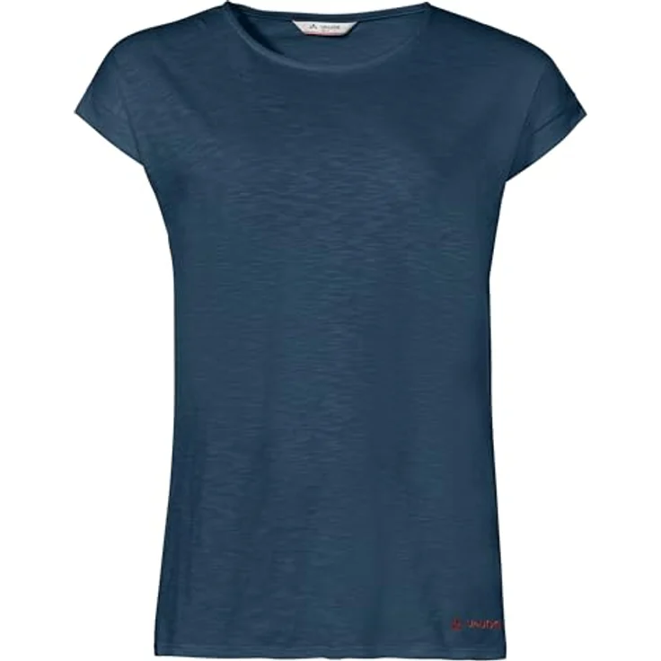 Vaude Moja IV Damen Shirt, bio Baumwolle, atmungsaktiv, blau, Größe S – Bild 1
