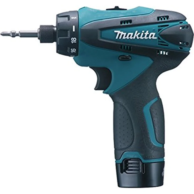 Makita DF030DWE Akku-Schrauber 10,8 V, 2 Akkus und Ladegerät – Bild 3