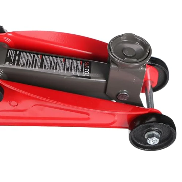 Sixtol Pojízdný hydraulický zvedák 2t nízkoprofilový SX Jack MINI 2T, Hochwertiger Mobil-Hydraulik-Wagenheber, 2t Tragfähigkeit, Flachprofil – Bild 10