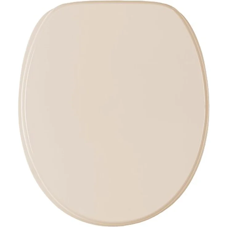 Sanilo WC Sitz Bahamabeige, Mit Absenkautomatik, Hochwertiger Holz-Toilettendeckel mit antibakterieller Oberfläche – Bild 1