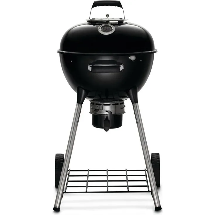 Napoleon Holzkohle Kugelgrill Premium NK18 D. 47 cm, ideal für Grillen und Smoken mit Räucherchips
