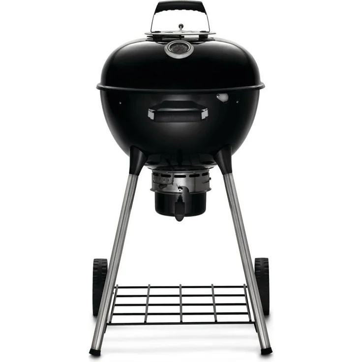 Napoleon Holzkohle Kugelgrill Premium NK18 D. 47 cm, ideal für Grillen und Smoken mit Räucherchips