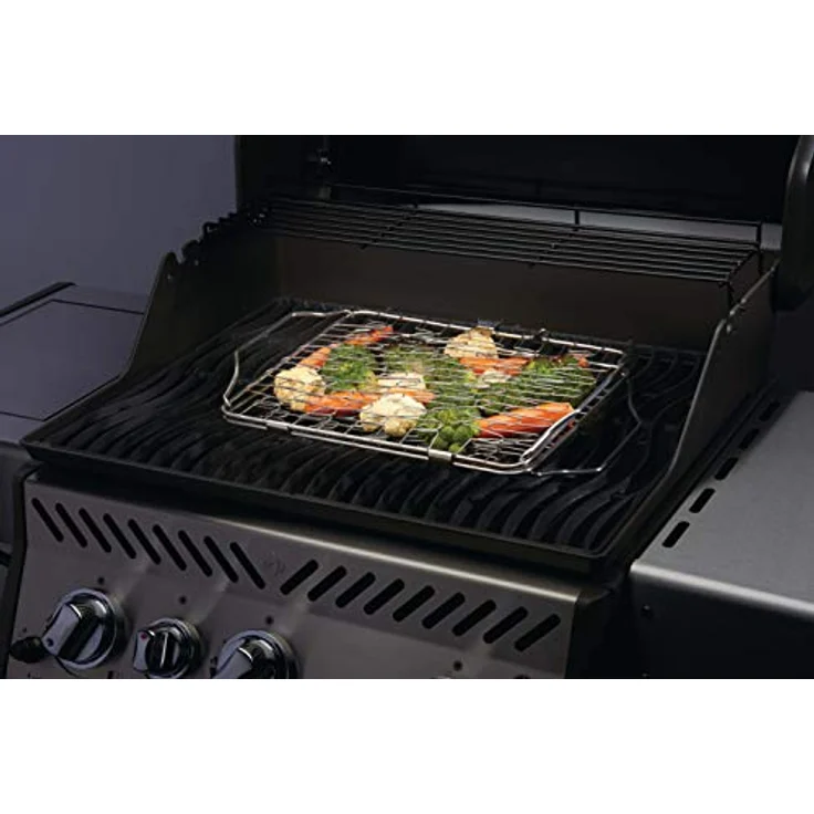 Napoleon 57012 Flexibler Korb Grill Zubehör Edelstahl – Bild 5